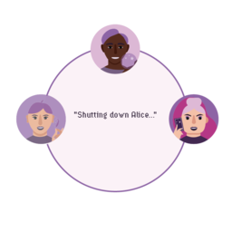 Alice shuts down Alice shuts down